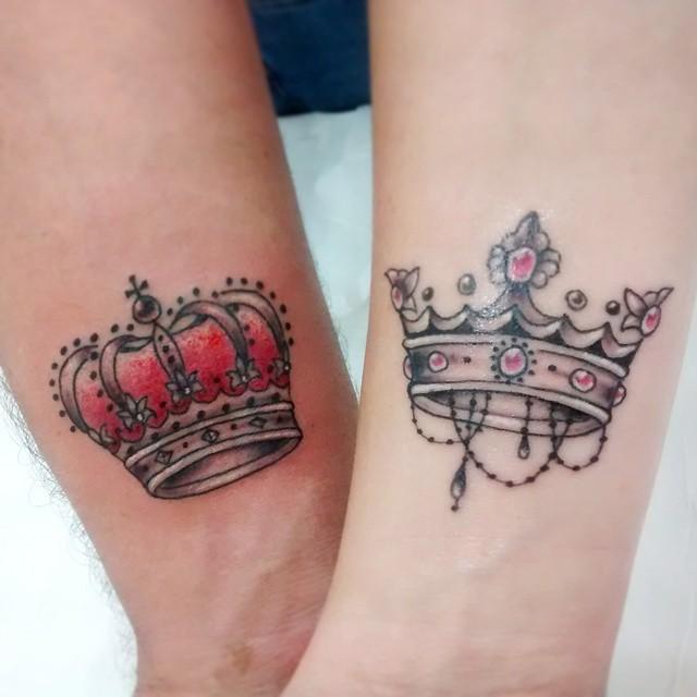 Tatuagem coroa do rei