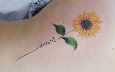 Tatuagem de Girassol