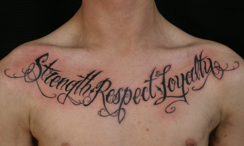 Letras para tatuagem