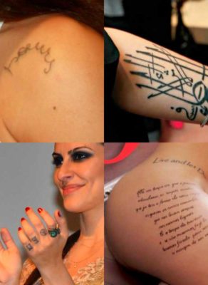 Tatuagens Cléo Pires